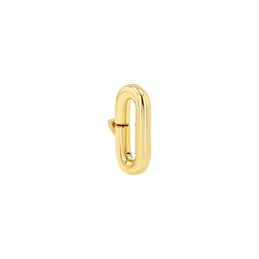 Chunky Paperclip Charm Connector E42781