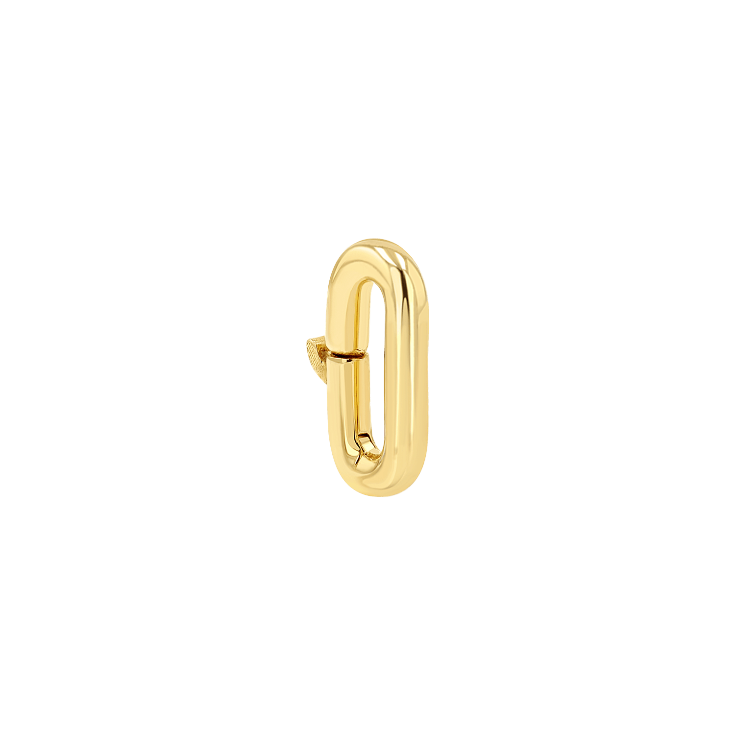Chunky Paperclip Charm Connector E42781
