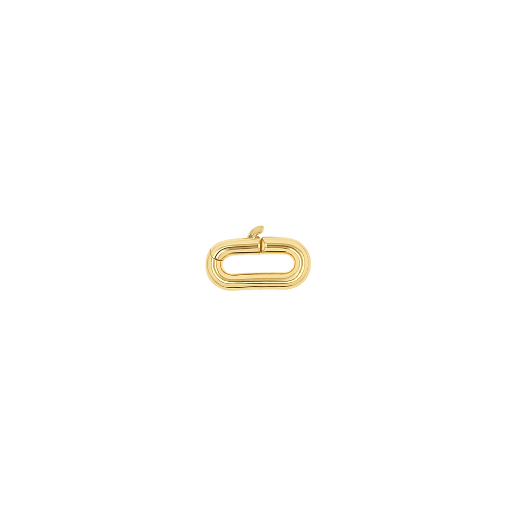 Chunky Paperclip Charm Connector E42781