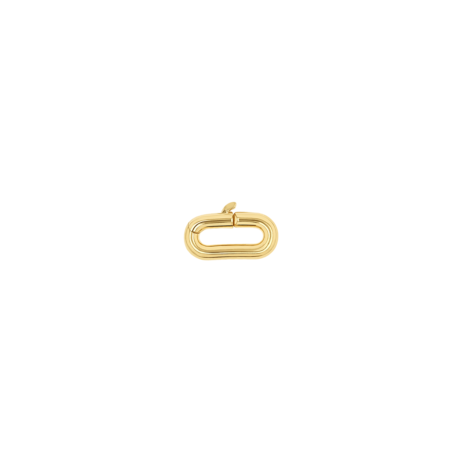 Chunky Paperclip Charm Connector E42781
