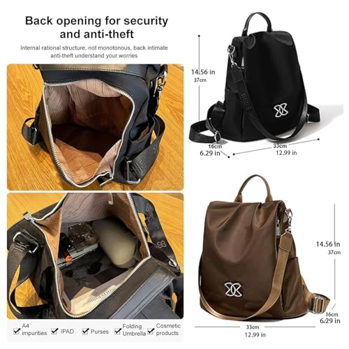 Anti-Theft Large Capacity Backpack Oxford Cloth Bag O390