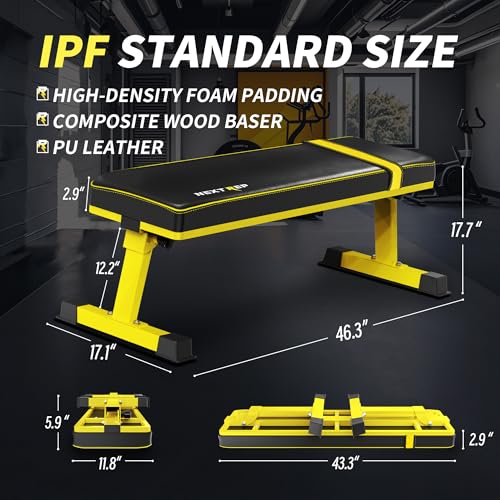 1300 LB Capacity Heavy Duty Foldable Weight Bench L9927