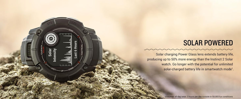 Rugged Outdoor GPS Smartwatch with Solar Charging Capability X7963