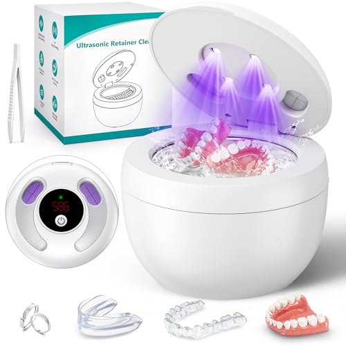 Black 200ML Ultrasonic Retainer Cleaner W278