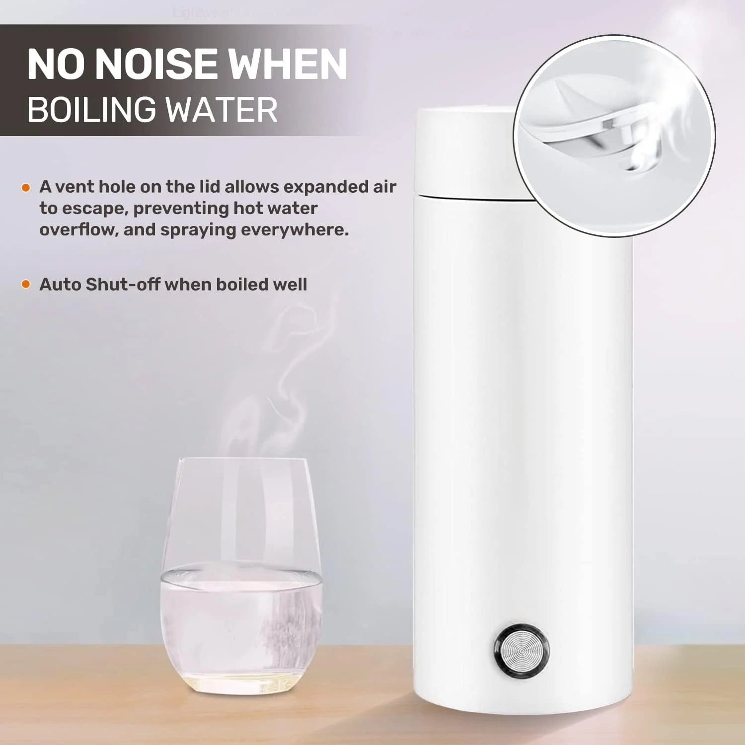 300Ml Portable Stainless Steel Electric Kettle P935340