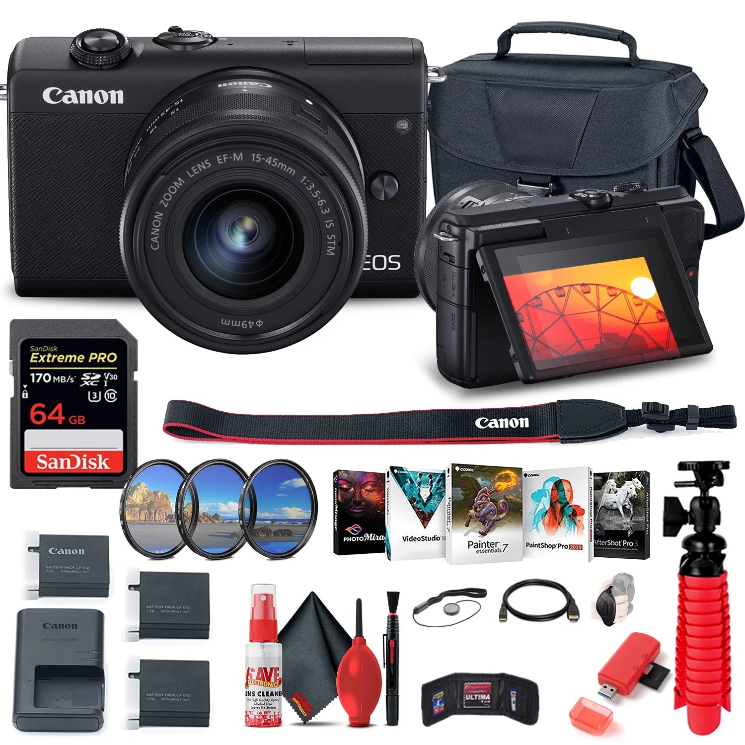 Mirrorless Digital Camera with 15-45mm Lens H284