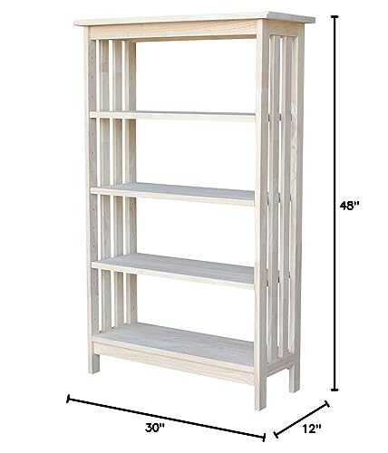 4 Tier Mission Shelf Unit L557