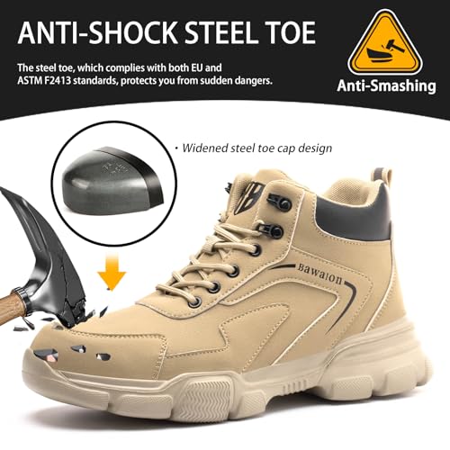 Waterproof Steel Toe Work Boots O144