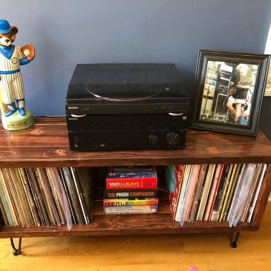 Honey Vinyl Record Storage Furniture Z778