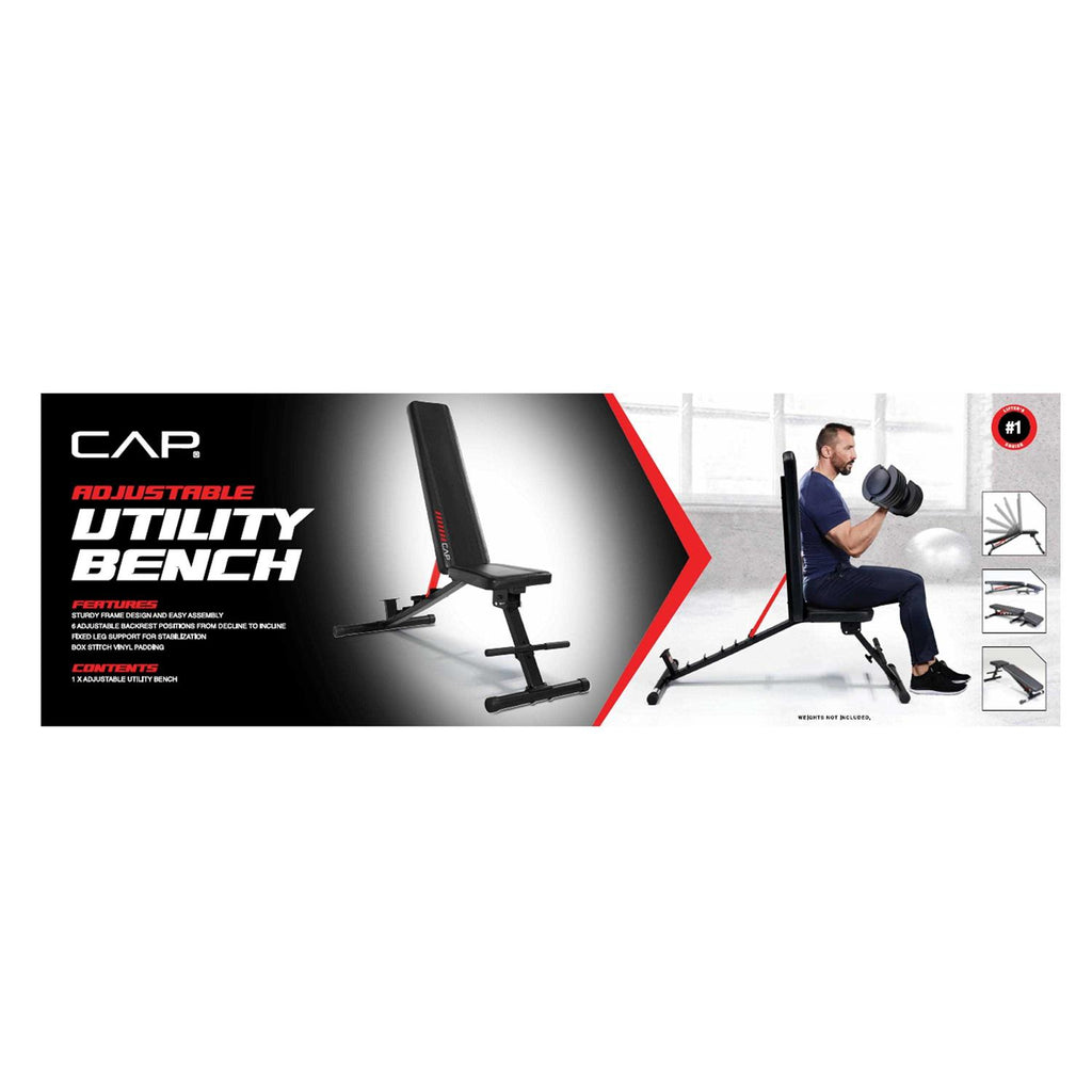Multi Purpose Utility FID Weight Bench K252336
