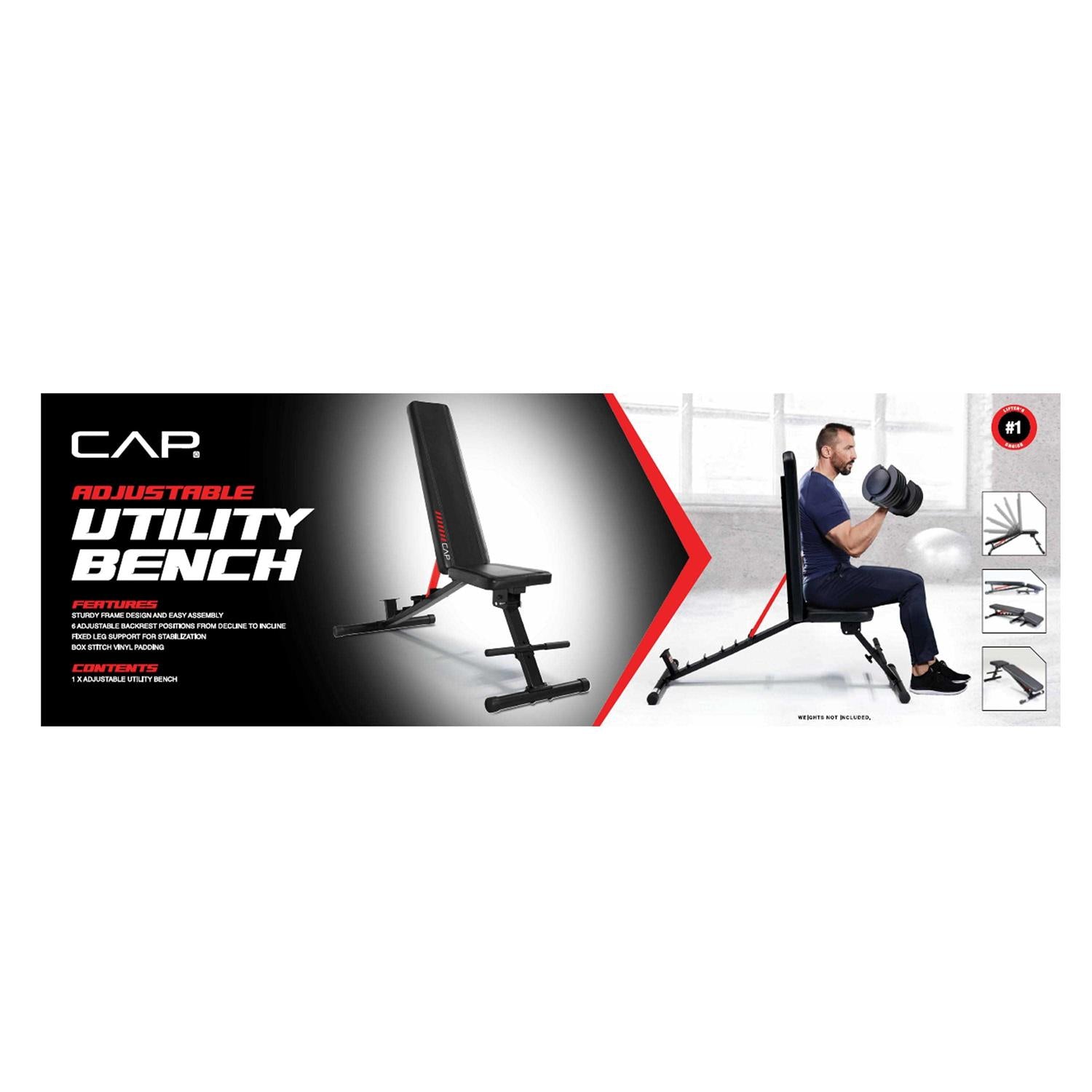 Multi Purpose Utility FID Weight Bench K252336