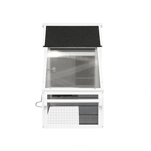 Large Wooden Chicken Coop with Wheels X489