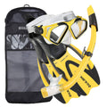 Adult Mask, Snorkel, Fins, Gear Bag Set A6341