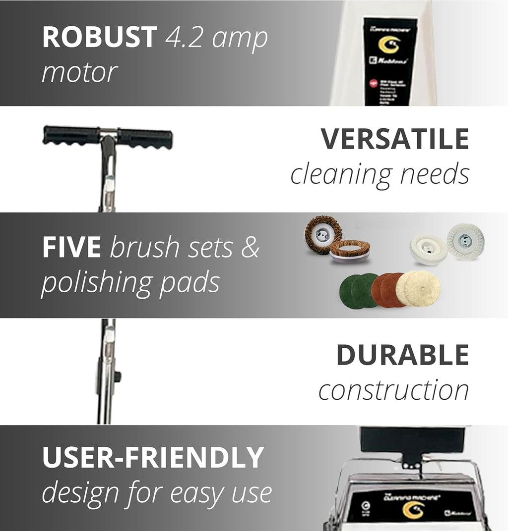 Commercial Floor and Carpet Shampoo Polisher E2072