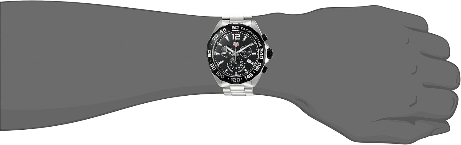 Silver-Toned Stainless Steel Dress Watch O9627