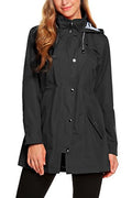 Womens Lightweight Hooded Waterproof Outdoor Rain Jacket C820