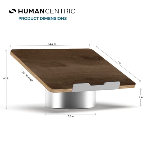 Black Walnut Wood Laptop Stand M827015