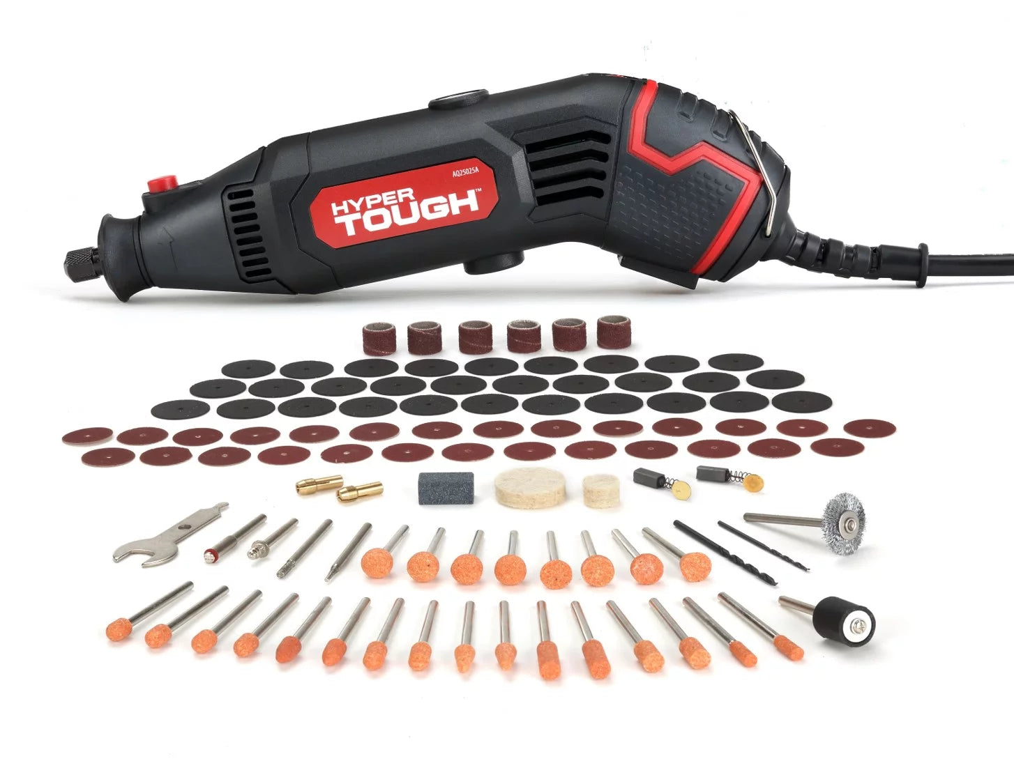 1.5 Amp Corded Rotary Tool with 105 Accessories & Storage Case T33807