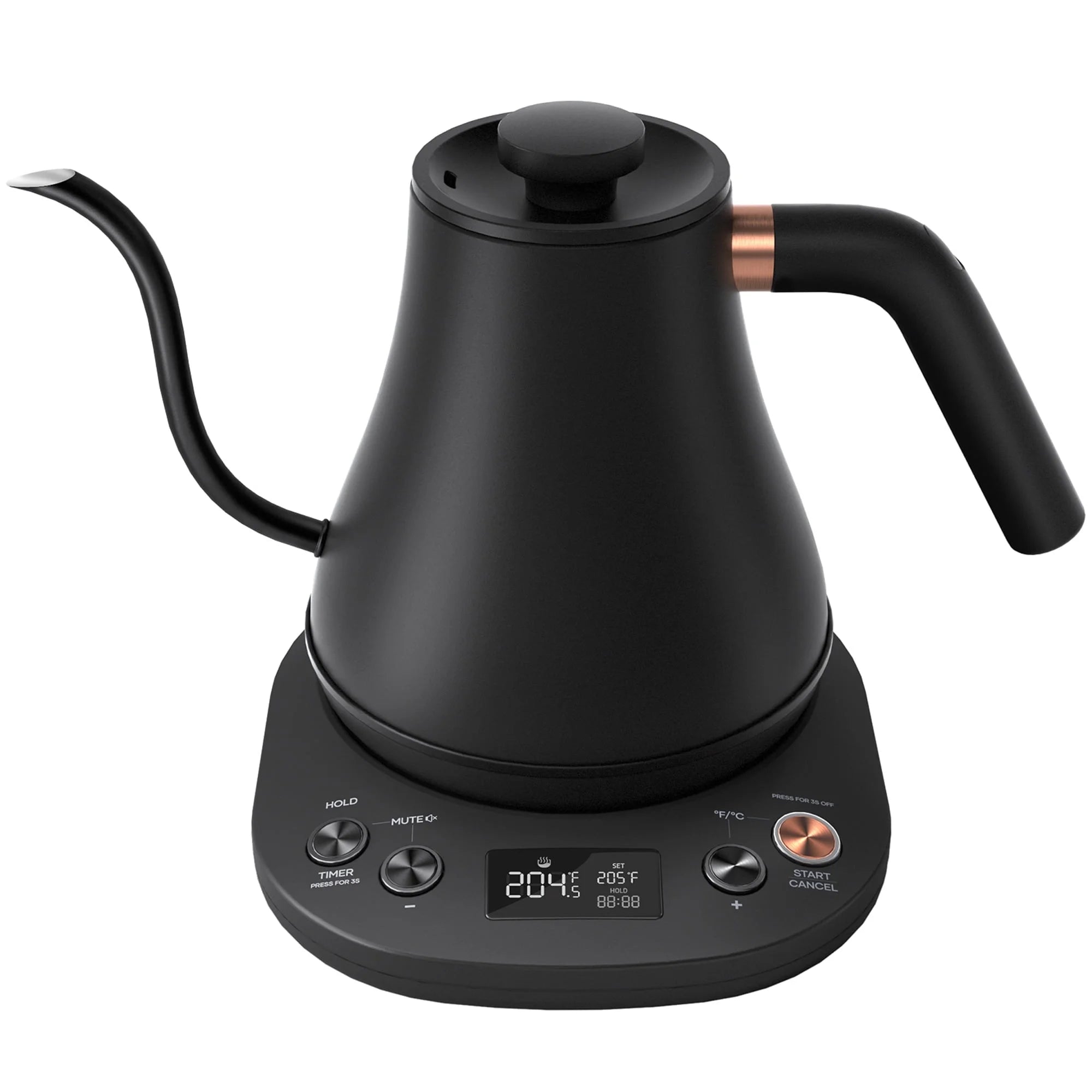 Electric Gooseneck Kettle 0.8L 1200W Matt Black K538