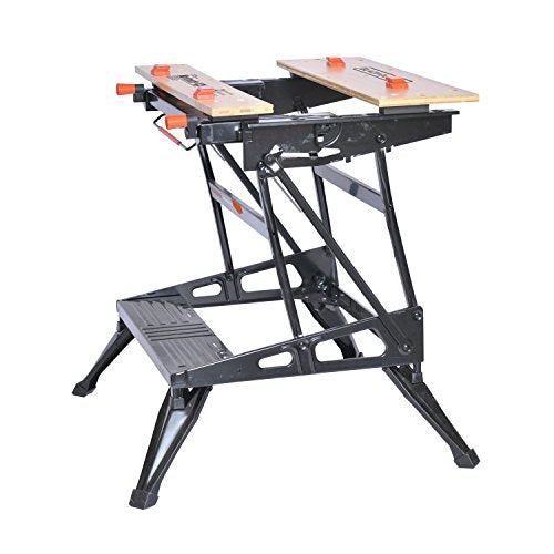 Portable Folding Workbench with Clamps E69121