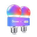 2 Pack WiFi Bluetooth Color Changing Light Bulbs I194719