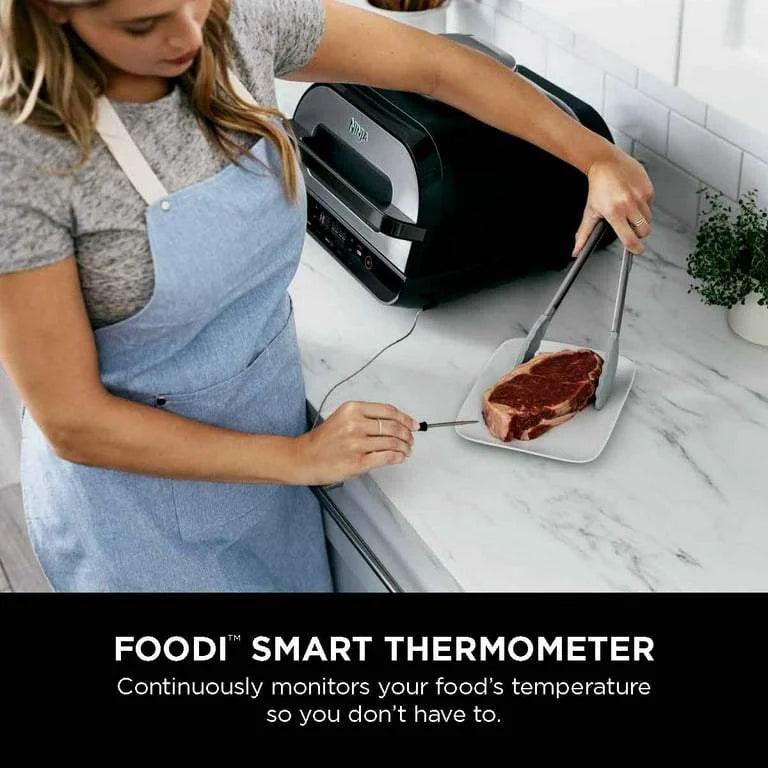 Open Box Smart XL 4 in1 Indoor Grill Air Fryer - Gray M3975