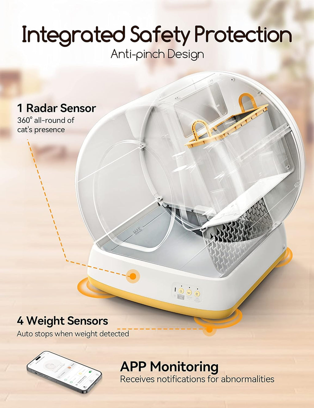 Self-Cleaning Automatic Cat Litter Box M9237