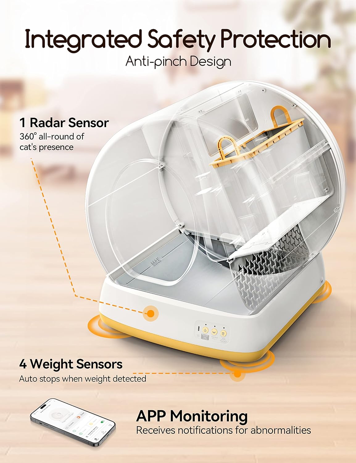 Self-Cleaning Automatic Cat Litter Box M9237