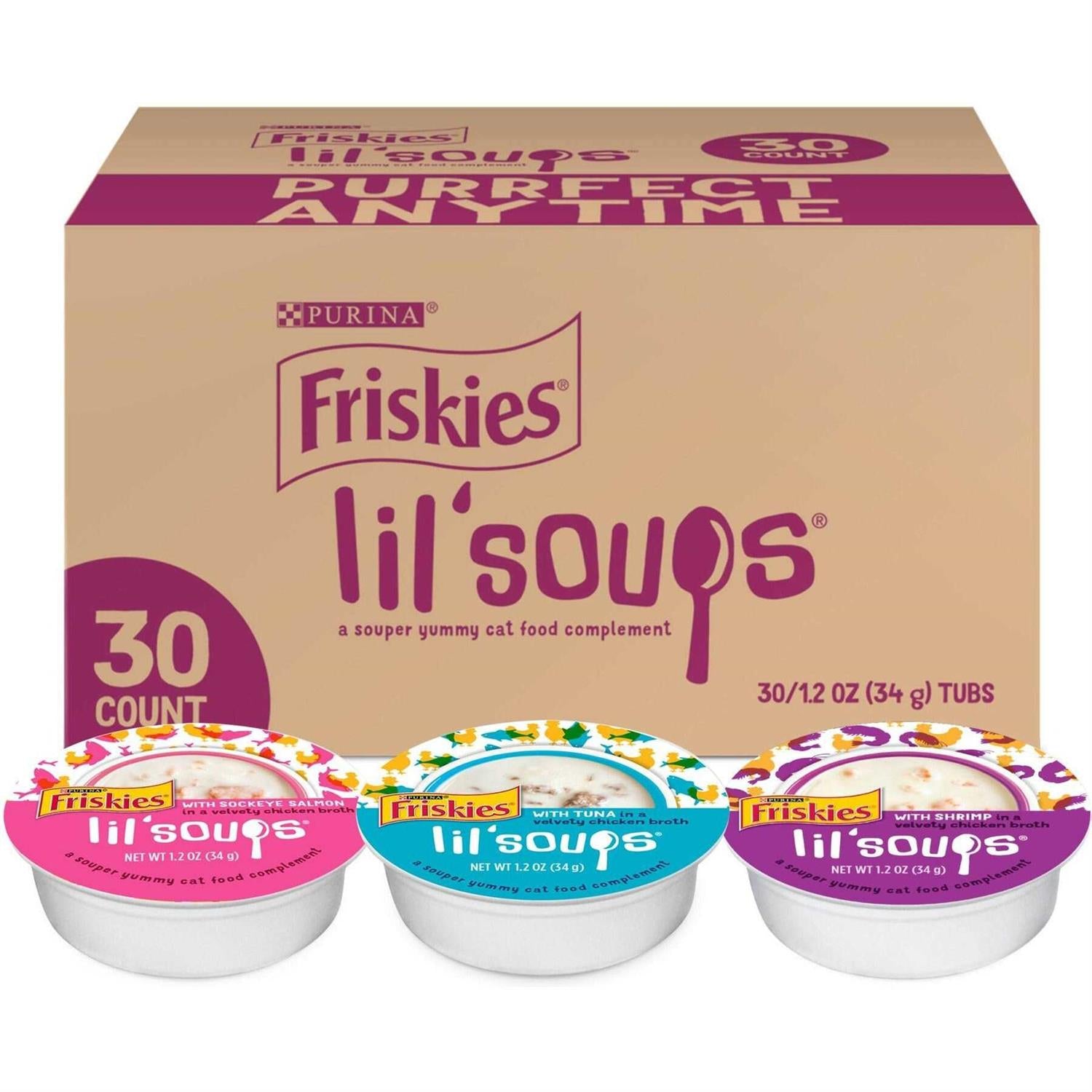 Grain Free Wet Cat Food Variety Pack with Salmon Tuna or Shrimp U759