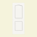 30 in. x 80 in. White Painted Composite MDF Interior Door Slab C785