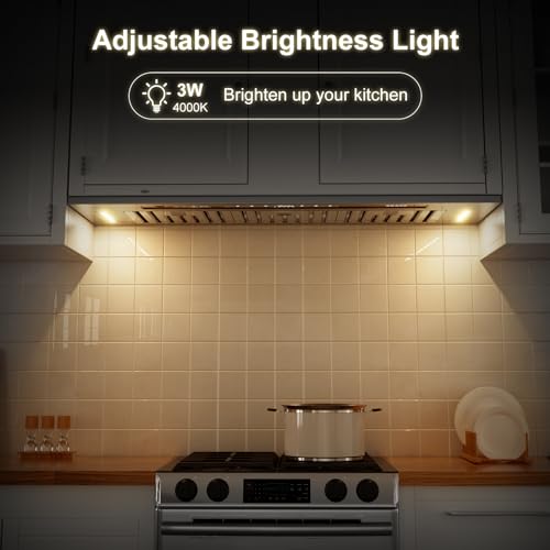 900 CFM Voice Control Kitchen Range Hood M6037