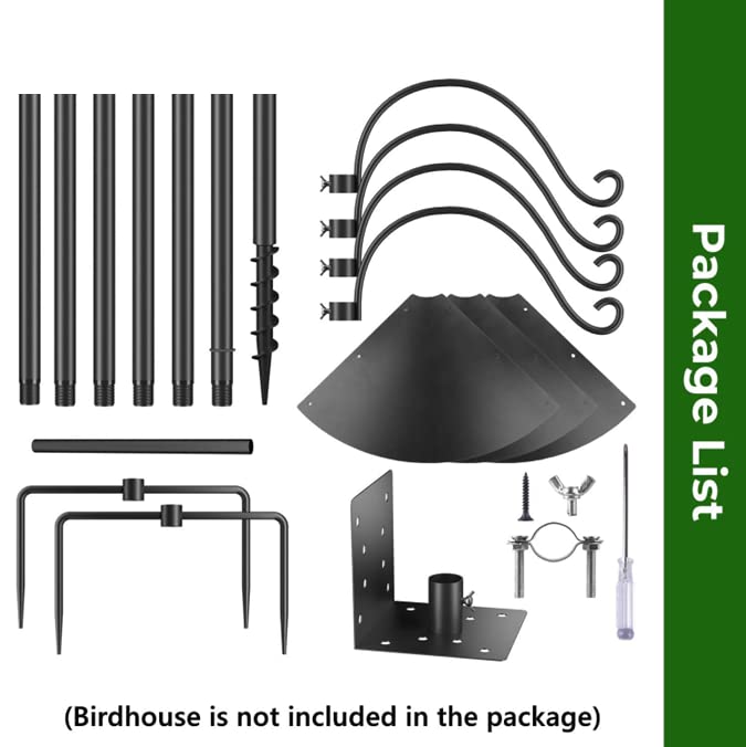 92 Inch Heavy Duty Bird Feeder Pole H7139