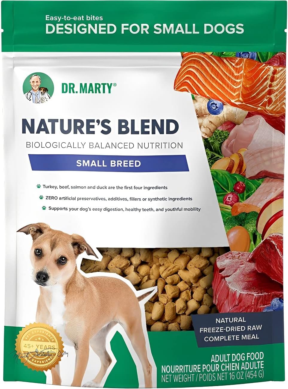 16 oz Freeze-Dried Raw Dog Food Y6851
