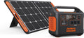 Solar Generator 1500 with 100W Solar Panel and Lithium Battery Pack V1010