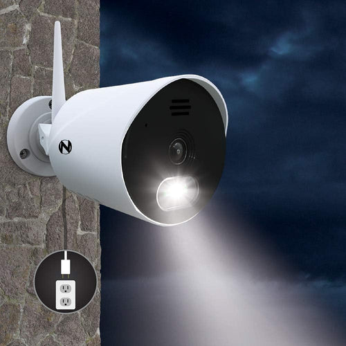 1080p Panoramic Wi-Fi IP Camera with 140° Wide Angle View and 2-Way Audio B11017