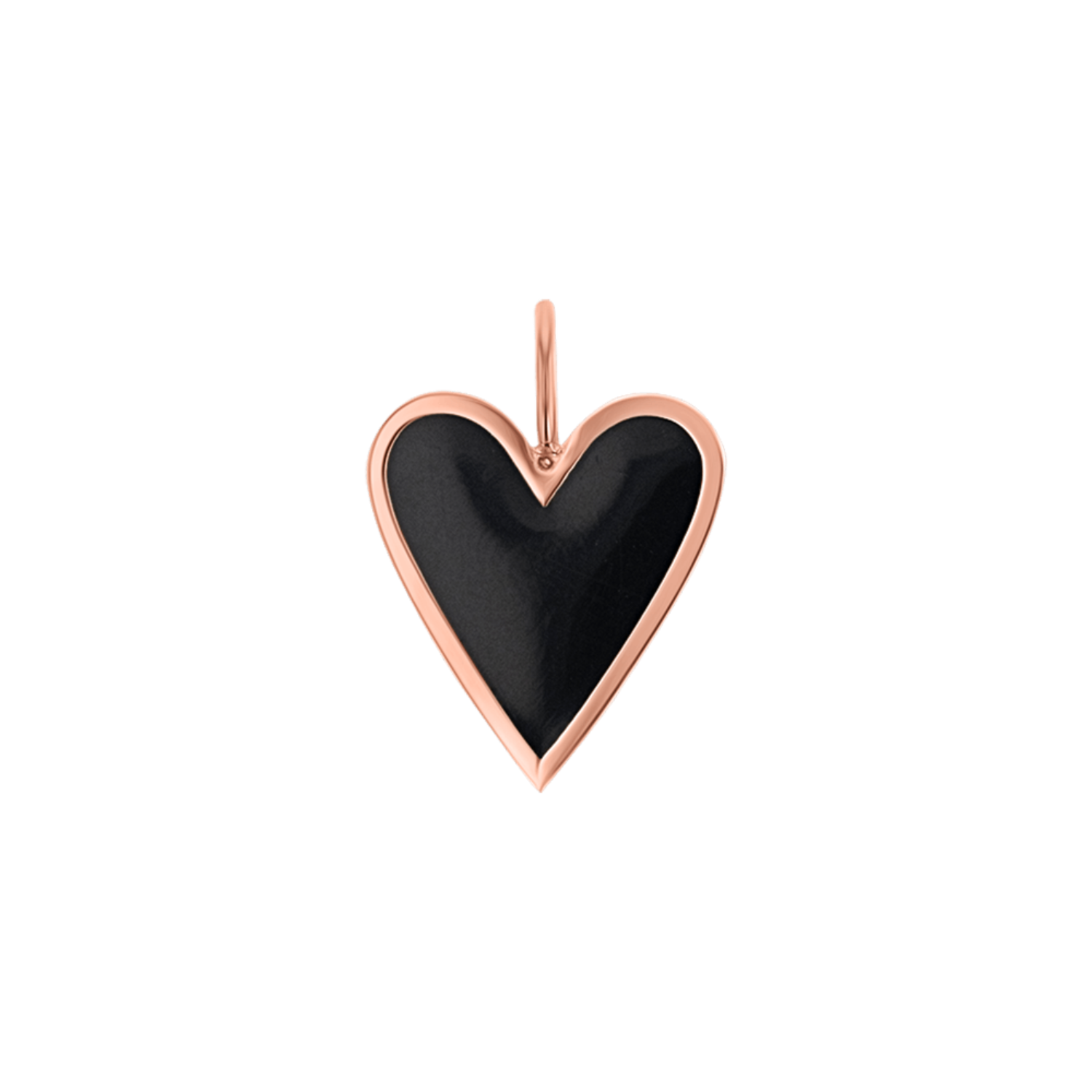 Enamel Heart Charm J6202