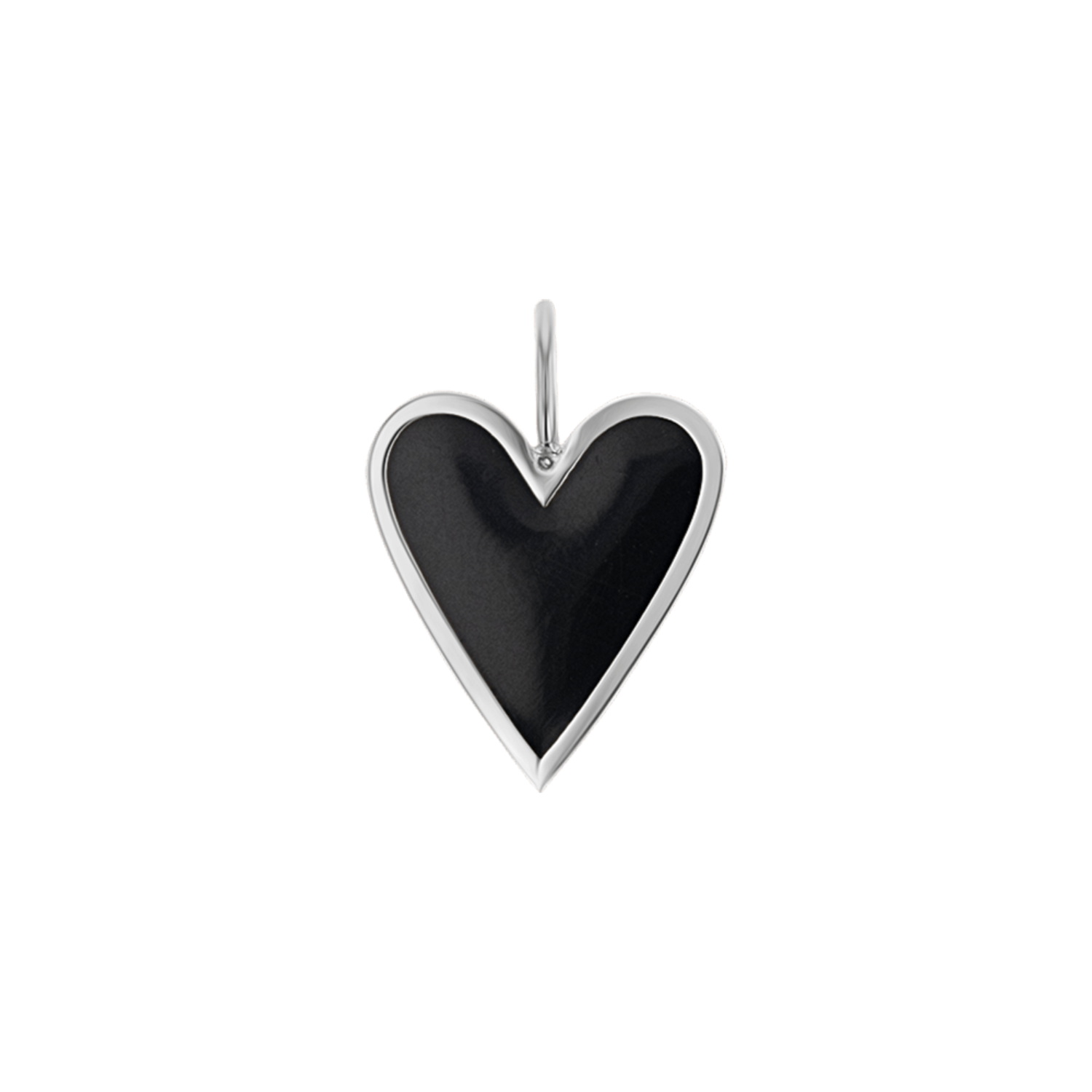 Enamel Heart Charm J6202