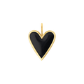 Enamel Heart Charm J6202