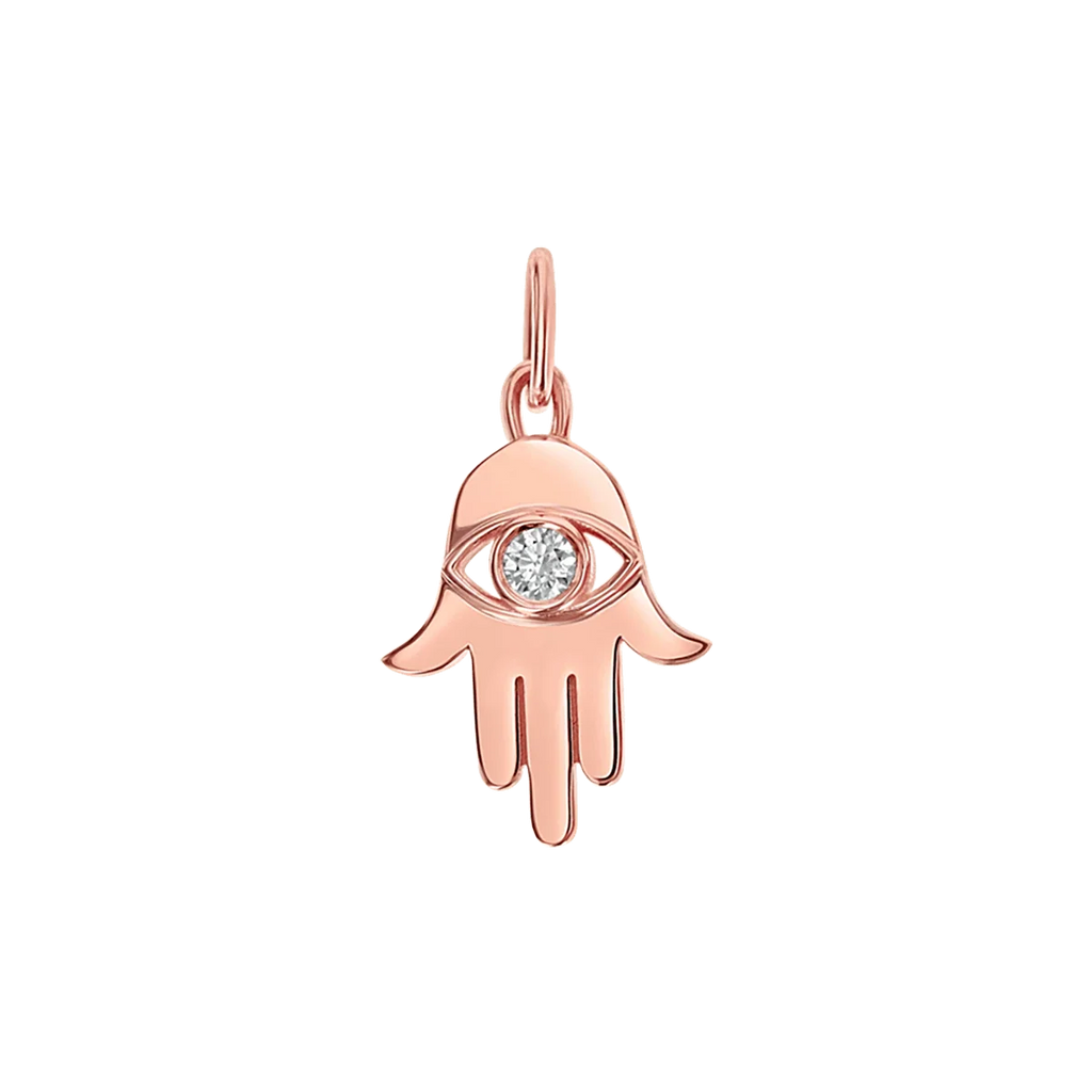 Kids Hamsa Eye Charm V881