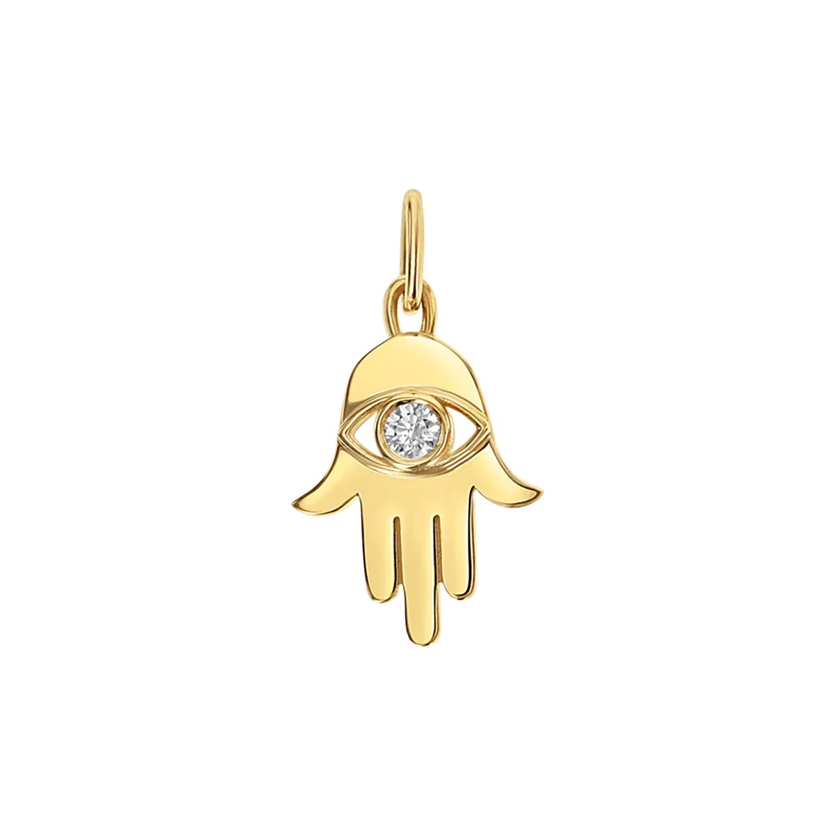 Kids Hamsa Eye Charm V881