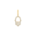 Petite Hamsa Diamond Charm Q349