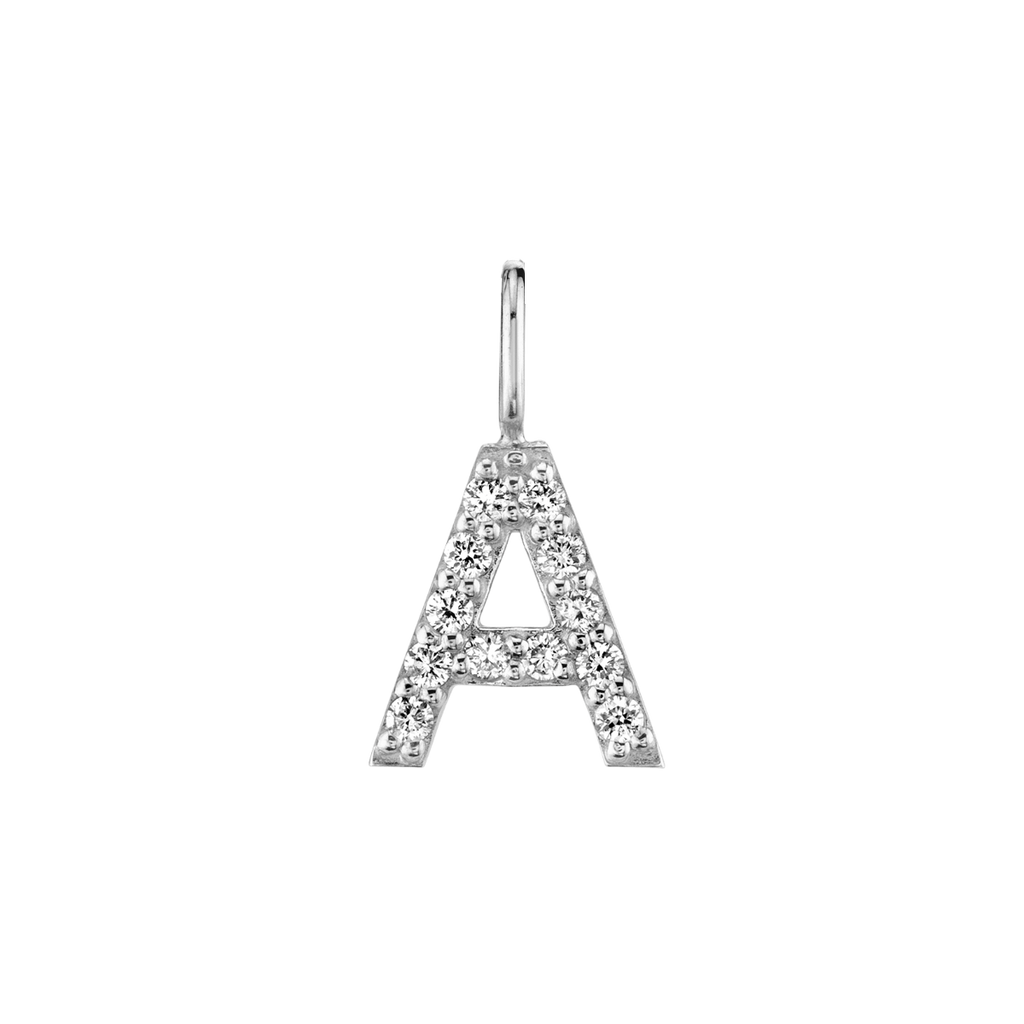 Diamond Pave Letter Charm T676907