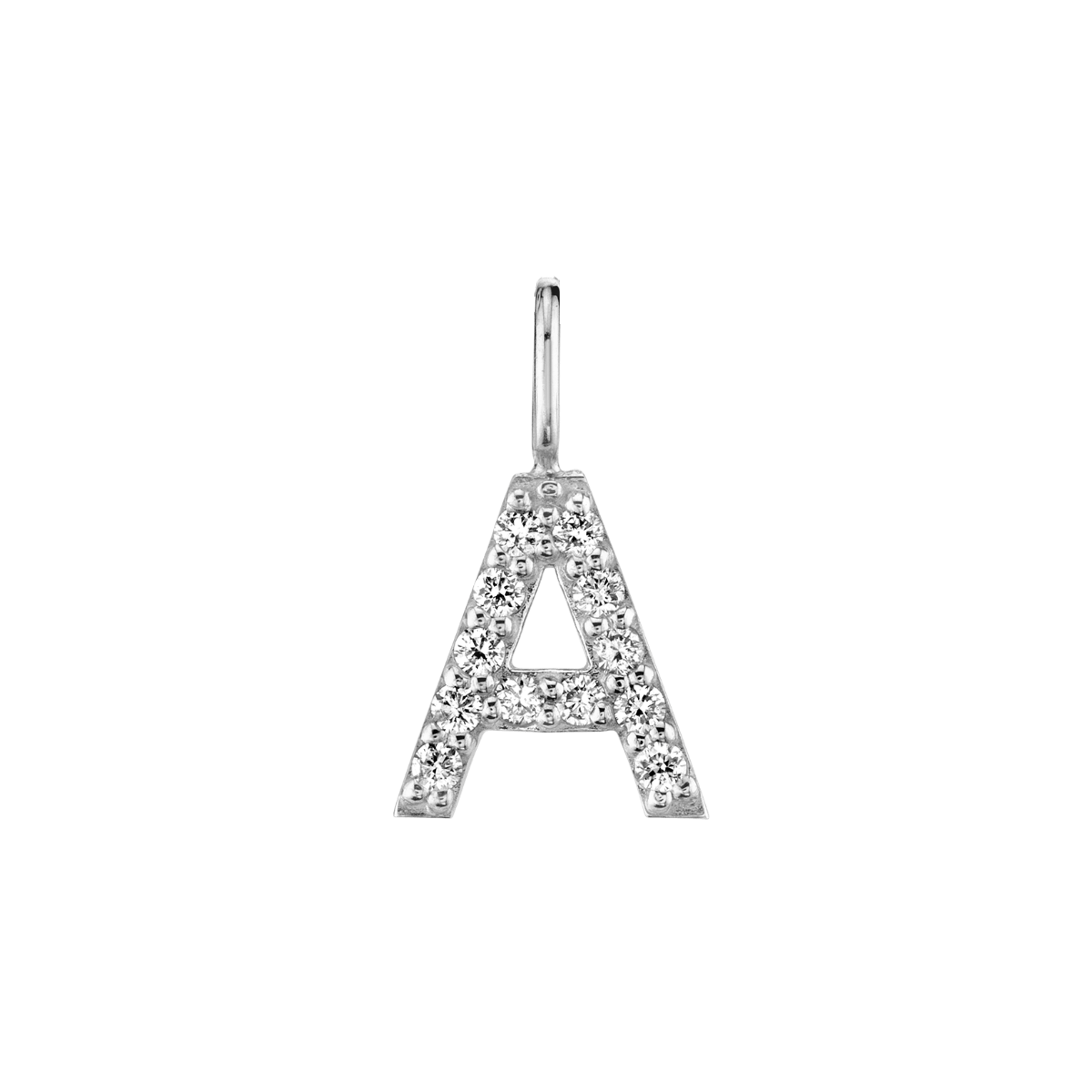 Diamond Pave Letter Charm T676907