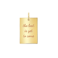 Rectangle Charm R5434