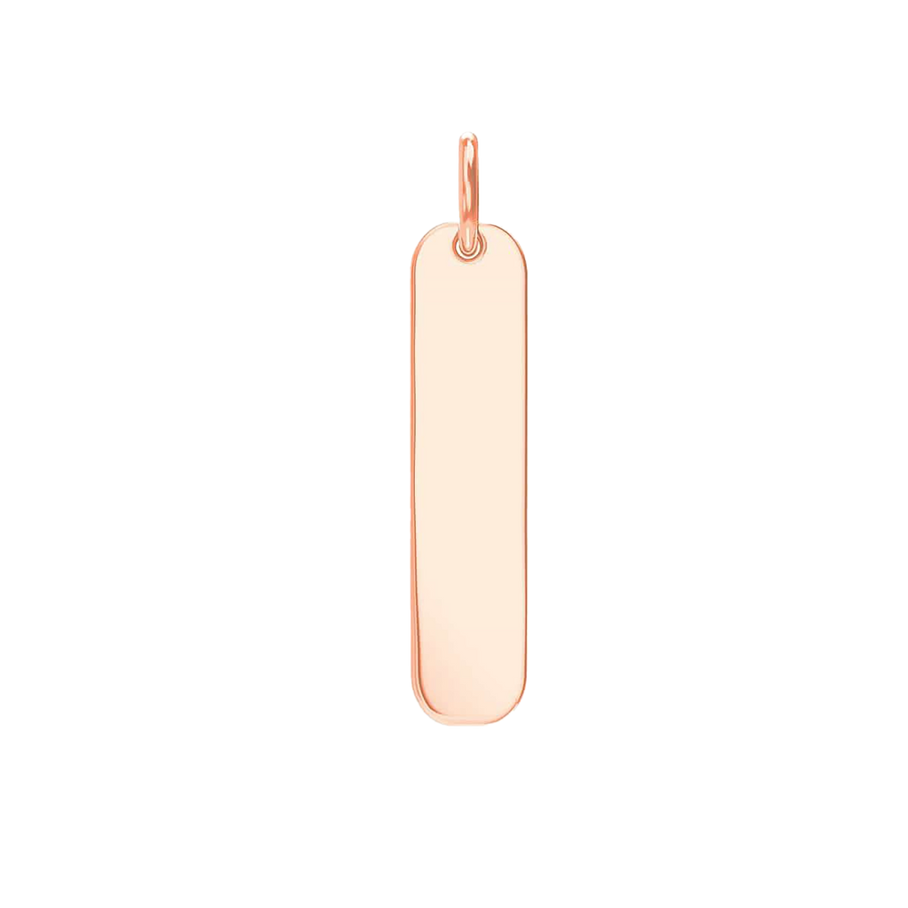 Oval Engravable ID Charm J395903