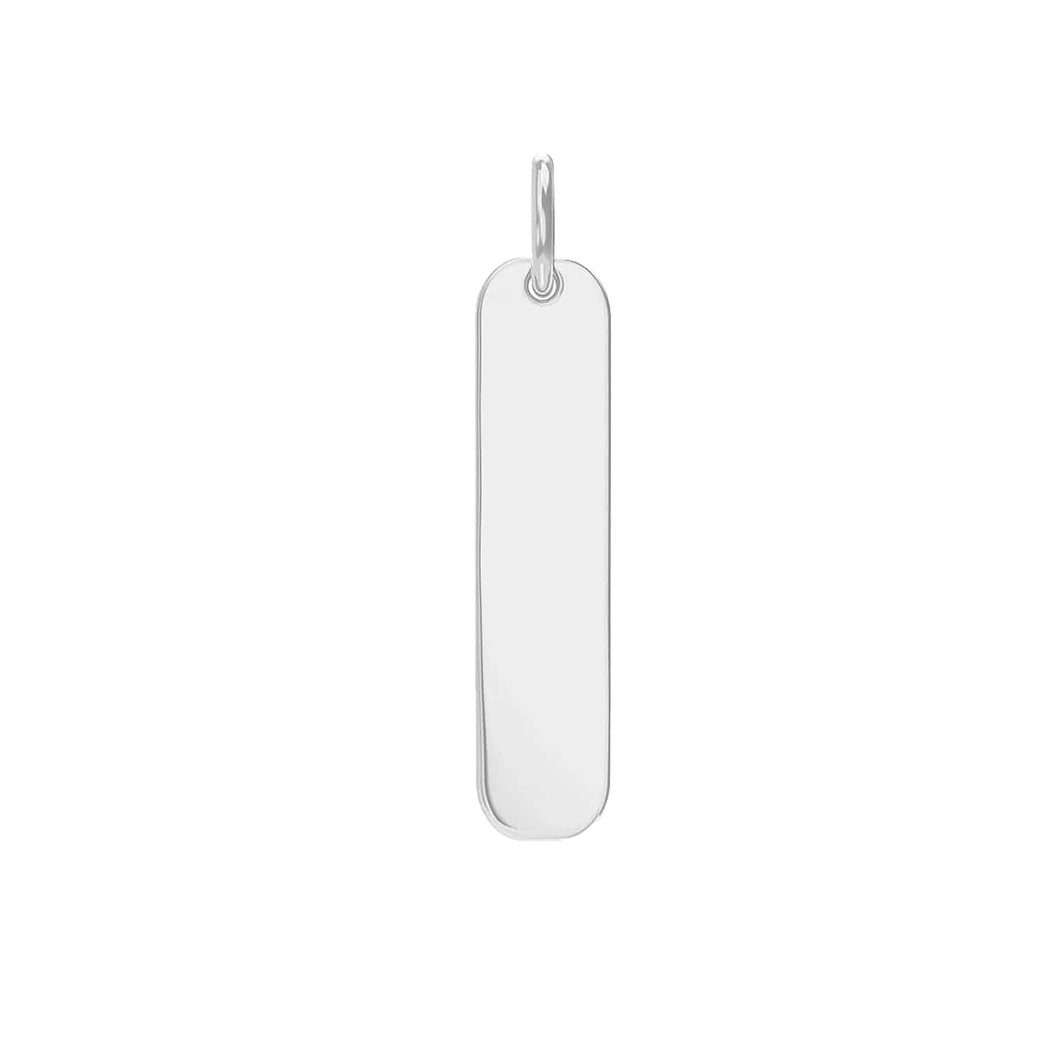 Oval Engravable ID Charm J395903