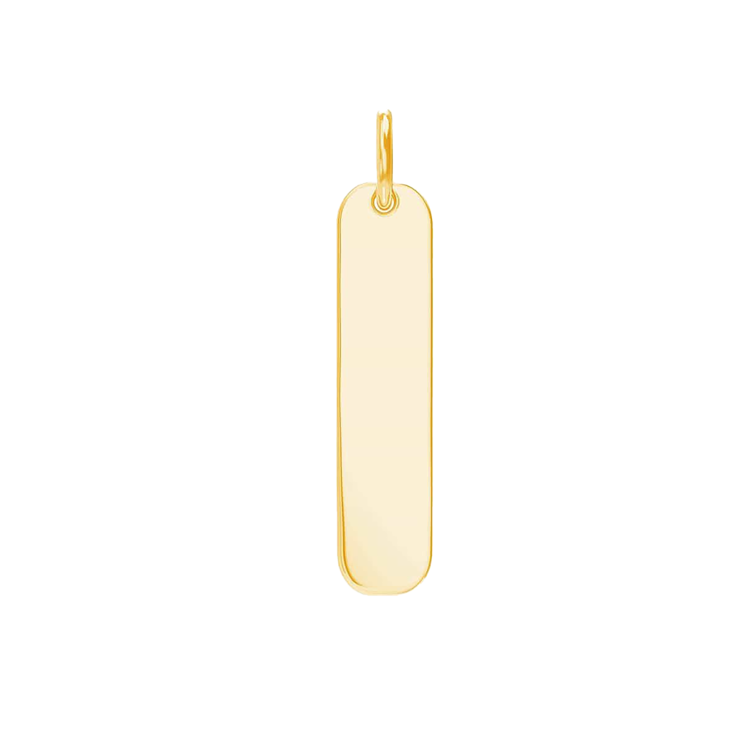 Oval Engravable ID Charm J395903