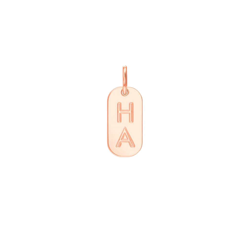 Oval Mini ID Charm C32632