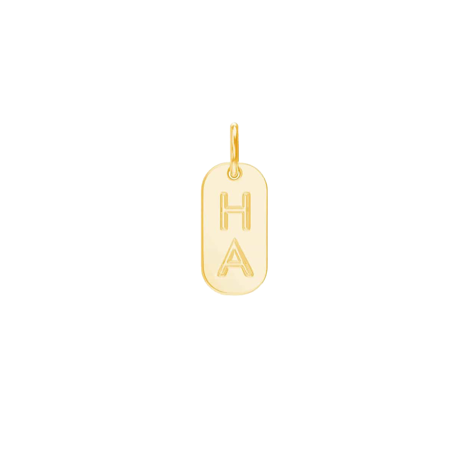 Oval Mini ID Charm C32632