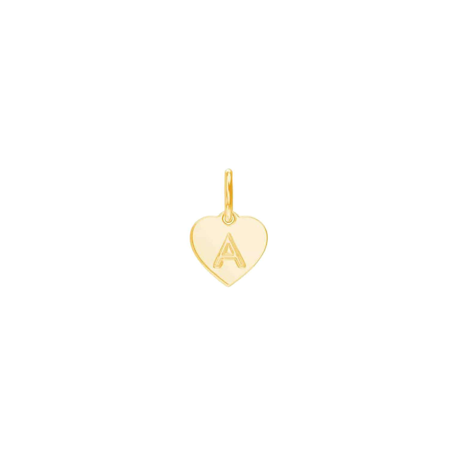 Mini Initial Heart Charm V948217